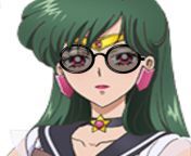 Sailor Pluto is Wearing Sun Glasses! Because sometimes the bright light on Sailor Moon&#39;s Silver Crystal hurts her eyes! from sun glasses girl