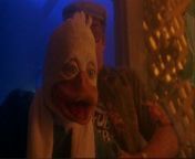 In Howard the Duck (1986) Lea Thompson finds a condom in Howard&#39;s wallet, which means that space alien duck jizz is canon in the Marvel Cinematic Universe from marvel cinematic universe