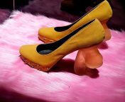 [OC] Soft Heeled Shoes, 2013 (3D printed soft heels, suede shoes, metal). Pic by OP, 2022 from kamasutra 3d 2013 jpg