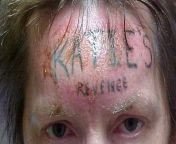 Man who abducted, raped, and drowned Katie Collman,10, was sent to the same prison her cousin was in. Her cousin Nels him down and tattooed &#34;KATIE&#39;S REVENGE&#34; on his forehead. Article in comments from fishnet com nishi sex her cousin