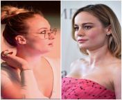 Would you rather Rough face fuck and finish on face with Sophie Turner OR Brie Larson? from rough mouth fuck and piss onmouth
