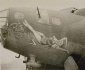 B-17 Flying Fortress Pretty Baby of the 43rd Bomb Group, 5th Air Force, PTO, 1944 [640x444] from www pto