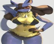 Lucario from lucario pussy