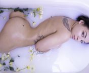 Milk Bath with Savvy in the studio. from tamil sex milk house moviean 69 in the rain