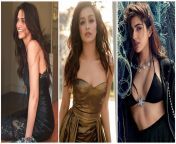 Deepika Padukone, Shraddha Kapoor, Sara Ali Khan Would you rather... 1. Have a night of anything goes with Deepika once a year for the rest of your life or 2. Do anything you want with Shraddha except cum inside her 4 times a year or 3. Throatfuck Sara an from sara ali khan nip slip
