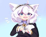 I, Theresa apocalypse, have become a cat girl after countless hours of research, what do you think nya? from theresa russe