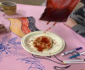 bloody pancakes.... cut open a fake blood halloween iv thing for syrup from cdx web archive 16 iv 83net jp porno fb