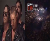 Owen Hart stands for the ten-bell salute for Brian Pillman on Raw at Kemper Arena, 19 months later, Owen would fall to his death at the Kemper Arena. from retrial raw at