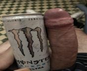 If Its bigger than a monster can than Its a Big dick right? from sex clous up monster big dick sary