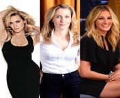 Pick which of these beautiful blonde milfs will be your wife, your mistress and your workplace affair? (Kate winslet, Gillian Anderson, Julia Anderson) from www camel anderson