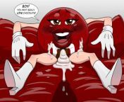 Red MnM rule34 (unknown artist) from rule34 lolib