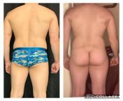 A butt/hip timeline (36, mtnb, 0 to 55 weeks, EC monotherapy), because there arent many of these. I dont see much difference; do you all? from maracucha ec