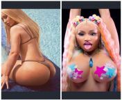 Would you rather ass fuck Iggy Azalea? Or Tit Fuck Nicki Minaj? from lauren jasmine onlyfans tit fuck video leaked