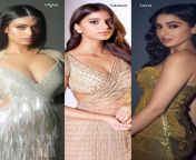 Choose one among these NEPO BABES ; NYSA/SUHANA/SARA , to offer u BOOBJOBs for rest of her life n have ur loads on her tiddies ?? , for me its NYSA , god damnn look at her titties ?? , so fuckin bigg !!!! from nysa davgan