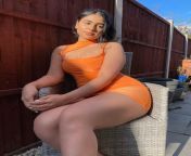 Desi Girl in Orange ? from mallu girl stripping super sexy hot desi girl in action
