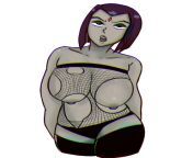 Raven 3d nude (art by me) from straight shotacon 3d femdom art by rodina