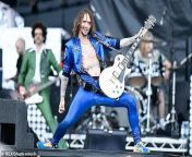 Something blue for my wedding. Can I please have an outline of Justin Hawkins in his blue suit. I would like to surprise my partner with a removable tattoo on me for him to find on our wedding night. from fb what actually happens on the wedding night jpg