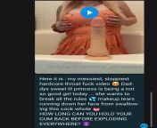 UPLOADED MY SEXIEST MESSIEST SLOPPY BLOWJOB VIDEO EVER ! Dont miss it ONLYFANS@ms_ashweeee from princessitalolita onlyfans sloppy blowjob video leaked