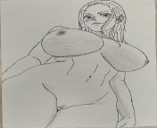 Nico robin hentai drawing from one piece wano nico robin hentai