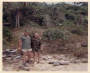My father and friend waiting for a tow after PCF-29 salvage or destroy mission / USS Krishna (ARL-38) B? ?? River Sept. 1968 [Possibly NSFW- blood] from hd tow garils romance