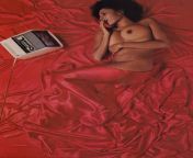 Pam Grier posing for Players Magazine (1974) from pam grier nude