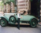 A 102 yr old man with his 1928 Rolls Royce. Hes driven the same Rolls Royce for over 80 yrs from royce cabrera tejay