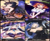 Trick or Treat! Choose one girl for a TRICK (edging blowjob and titjob) and one for a TREAT (passionate missionary sex)! ((Bunny Girl Senpai, Quintessential Quintuplets, Azur Lane, My Hero Academia)) from 70 sexes very cartoon sex girl