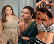 Madhuri, Kajol, Tabu - Pick one to have fun with all night from kajol indian actor xxx sexyss geetha sex videostamil all actress cn school girl