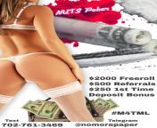 HOT HOT HOT ACTION!!! Everynite - wanna learn more about our club text (702) 761-3469 &#124; Up to &#36;250 Deposit Bonus text (702) 761-3469 from nishu 761