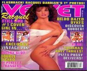 Racquel Darrian&#39;s last known magazine cover was September 2002, more than three years after her final movie. But she was still dancing at gentleman&#39;s clubs and promoting her website at this time. Racquel was on Velvet Magazine&#39;s cover more tha from felicity 18 magazine