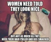 Women need told they look nice but not as much as they need their hair pulled and ass smacked from girls like their hair pulled public interview from doggystyle hair pulling porn