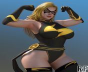 Ms. Marvel (Rude Frog 3D) [Marvel Universe] from ejeian rude rape