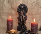 Hecate in my altar from ambre hecate