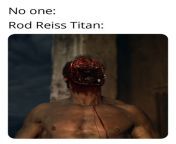 Was watching Spartacus and the first thing that popped up in my mind was Rod Reiss. from spartacus and sura