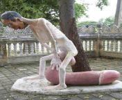 This statue found in a temple in Cambodia from cambodia xxxx for