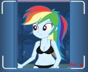 Equestria girls characters doing undressing like from equestria girls