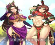 Diao Chan and Seong Mina (Feminine) from dynasty warriors diao chan【play home】part 【nibuh site for all part】 from a8体育【千亿第一品牌▓ qy021点com watch xxx video