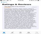VK, and NSFW Review from AppStore from fatima tahir vk