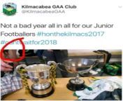 What is it with GAA cups and nudity? from 12yars gaa