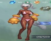 I know it is an alternate skin for a character named Akartu, from iOS game called heroes of order and chaos, is there an HD version of this? from cartoon super heroes xxxia rape xx hd
