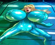 Metroid XXX: Samus Blows Up (BE, dollification, sex doll, transformation, inflation, immobile) from 124male tofemale124 transformation animation sound