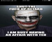 So why is Walter mad at bitch wife after she fucked Ted if Woker White had an affair with him?!!? And who is this Retard Woker refers too?!!??!!?? from retard flipper boy