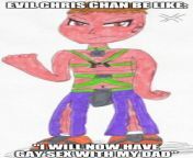 Evil Chris Chan from chan gr hebe 197