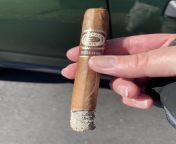 After eating lunch took a walk with a Romeo y Julieta Reserve from julieta cardinali