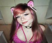 I&#39;m your sexy pink co-op for tonight from www sannileyon hot sexy image co