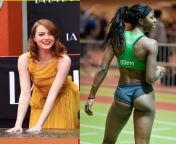 A fantasy that is often in my head, is imagining Emma Stone hiring a trainer (Kvaddi Sagnia) and drooling for her. Seducing her and both of them fucking wildly and sweaty from agra bhabhi seducing her