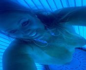 Just a jersey girl playing with herself in the tanning bed. Dont we all?? from girl romance with teacher in outdoor latest telugu mp4 masalascreenshot preview