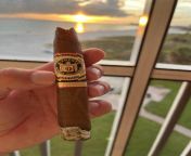 Its a big old beautiful world. Fantastic cigar with a front row seat. Life is good today! from sunny leon old man xxxn aunty cigar smokingngla yex