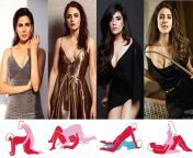 Choose who you&#39;re fucking in each of the positions shown below: Kirti Kulhari, Radhika Madan, Richa Chadha, Nimrat Kaur from richa gangopadhyaya nudu photos amala paul sexi actress mahiya mahi sex nude fake boobs pics