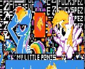 In this gay event, there&#39;s a battle between My Little Pony and My Little Penis from my little pony el mapa parte